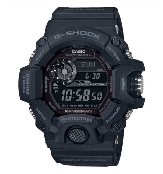 Reloj G-Shock Hombre Rangeman in Resina GW-9400-1BER - GW-9400-1BER